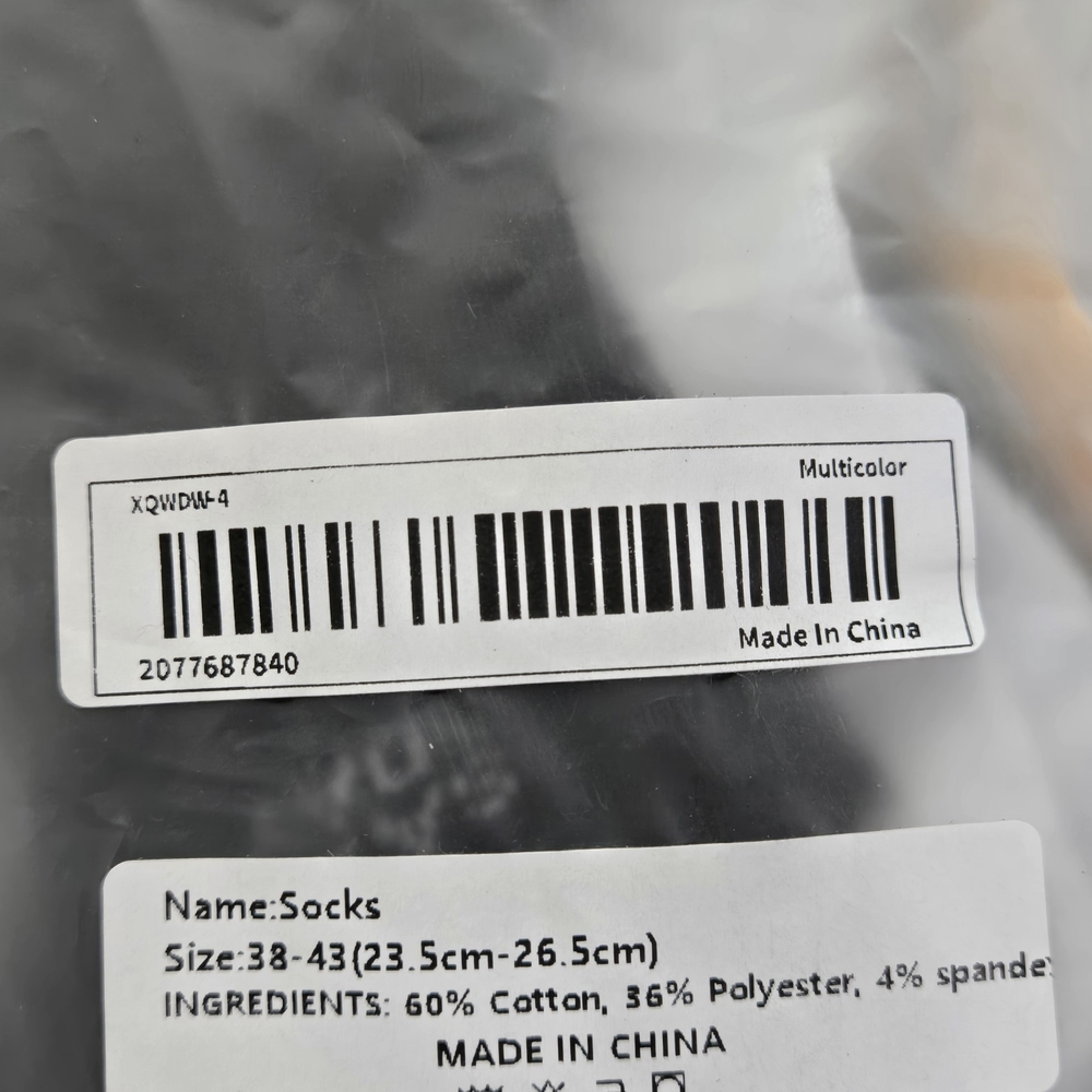 Multicolor Men's Socks